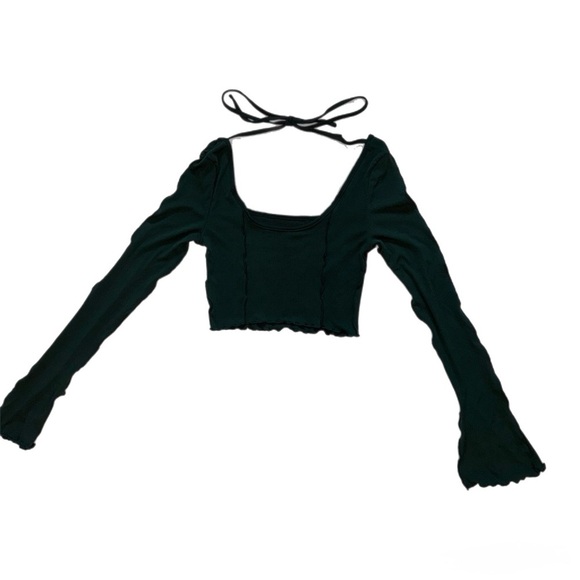 SHEIN Tops - Elegant Black Long Sleeve Women's Top